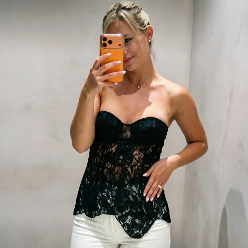 HXAO Corset Tube Top Women Str - огляд і ціна Strapless Bra Backless