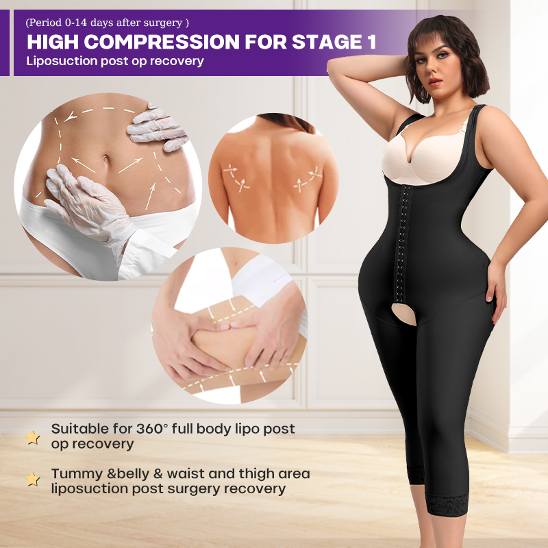 Compression Tummy Control Full - огляд і ціна Shapewear Bodysuit Firm