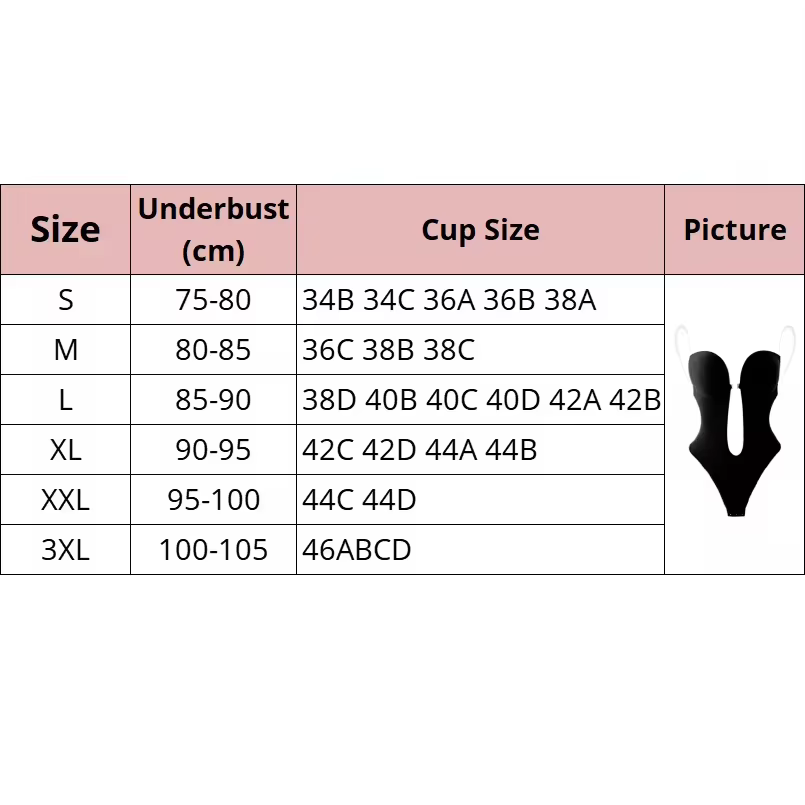 Women Body Shaper Bra Backless - огляд і ціна Shapewear Bodysuit Firm