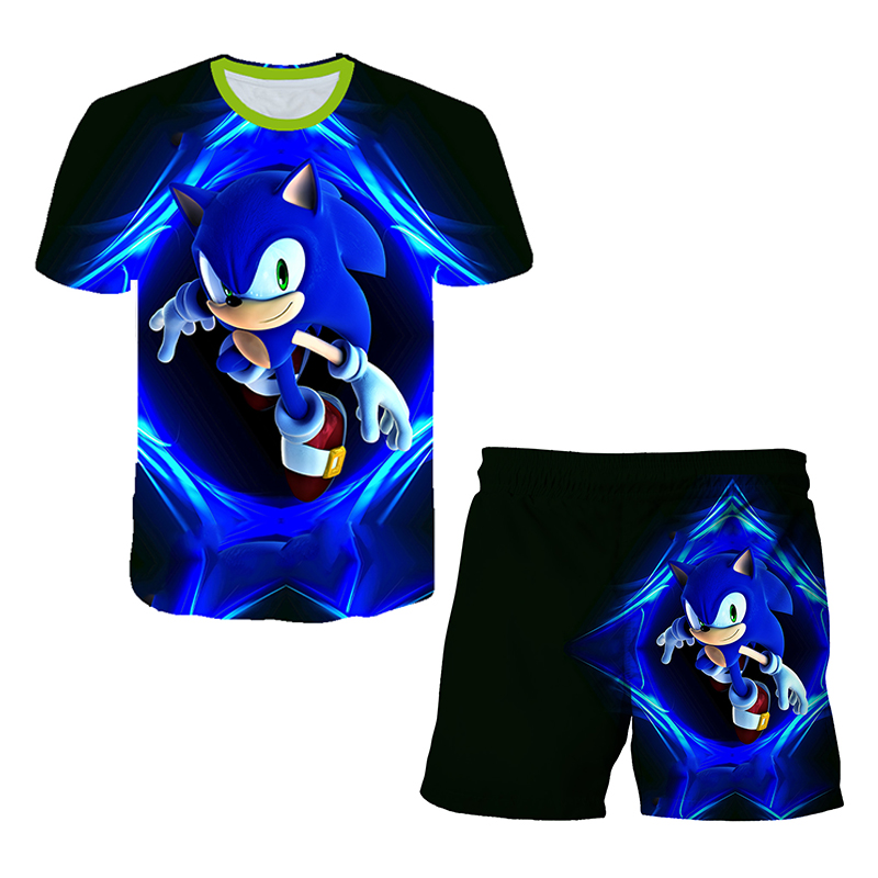 Summer New T-shirts Boys Sonic - огляд і ціна Boyshort Underwear