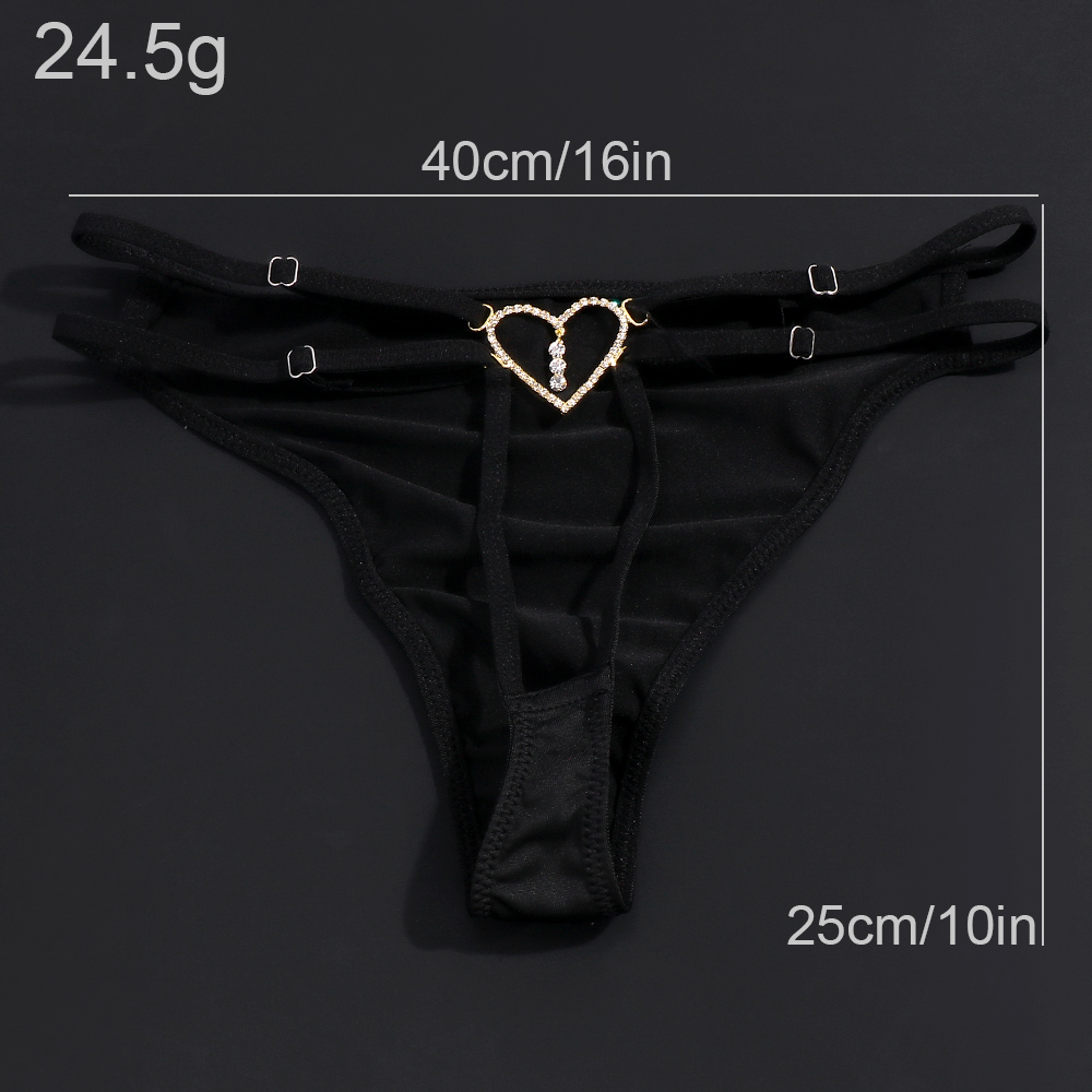 Heart Thong Swimsuit Panty Wom - огляд і ціна Thong Bikini Women