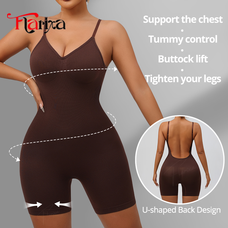 Flarixa New Low Back Shapewear - огляд і ціна Seamless Underwear Women