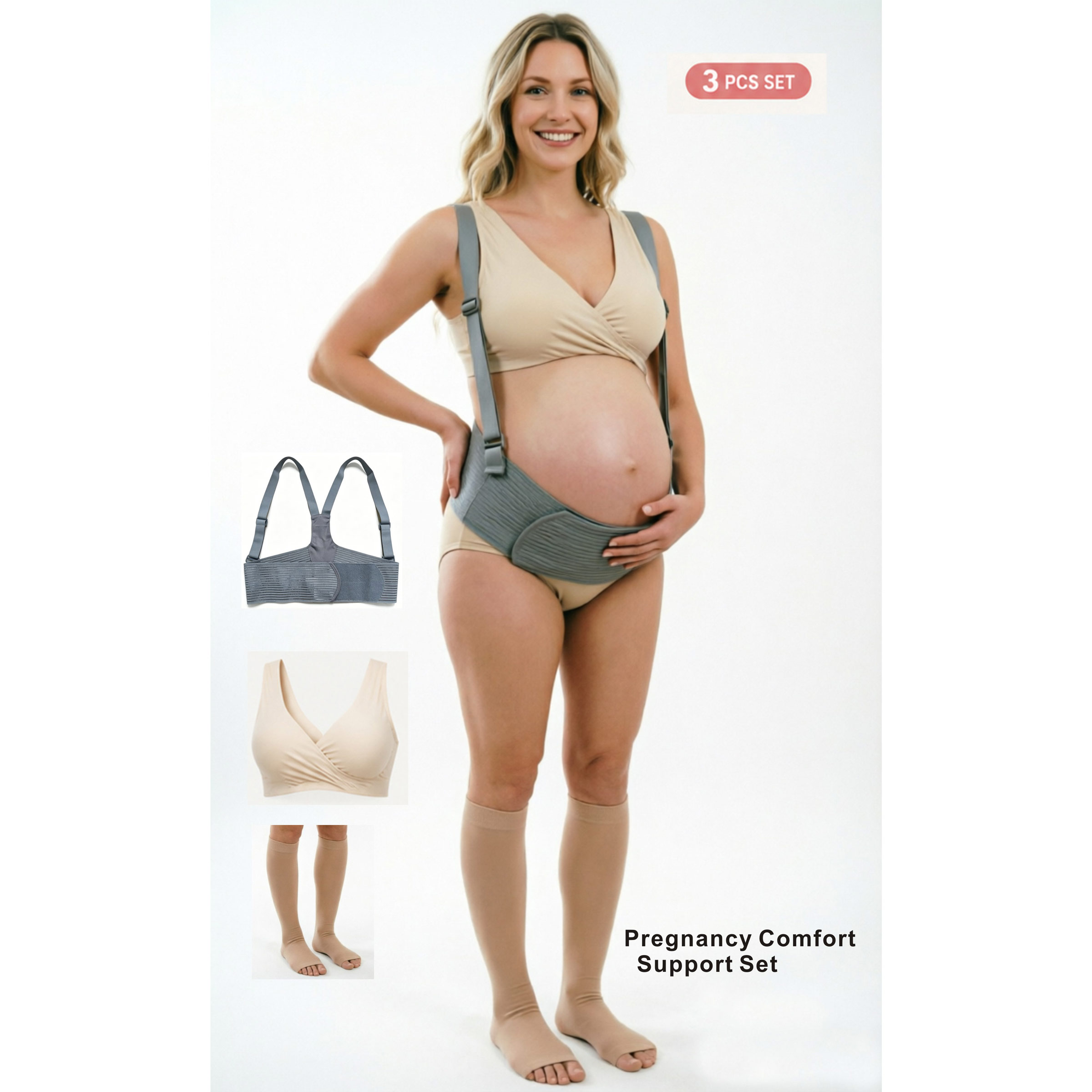 3 Pcs Maternity Essential Set: - огляд і ціна Nursing Bra Sleep